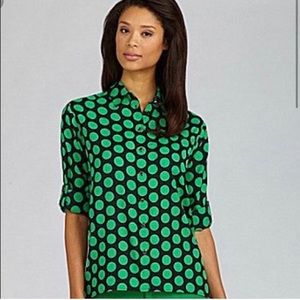 Michael Kors Polka Dot Blouse